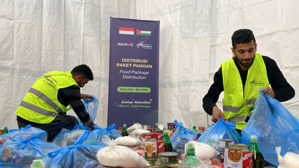 Cahaya di Tengah Reruntuhan: Laporan Distribusi Paket Pangan untuk Gaza